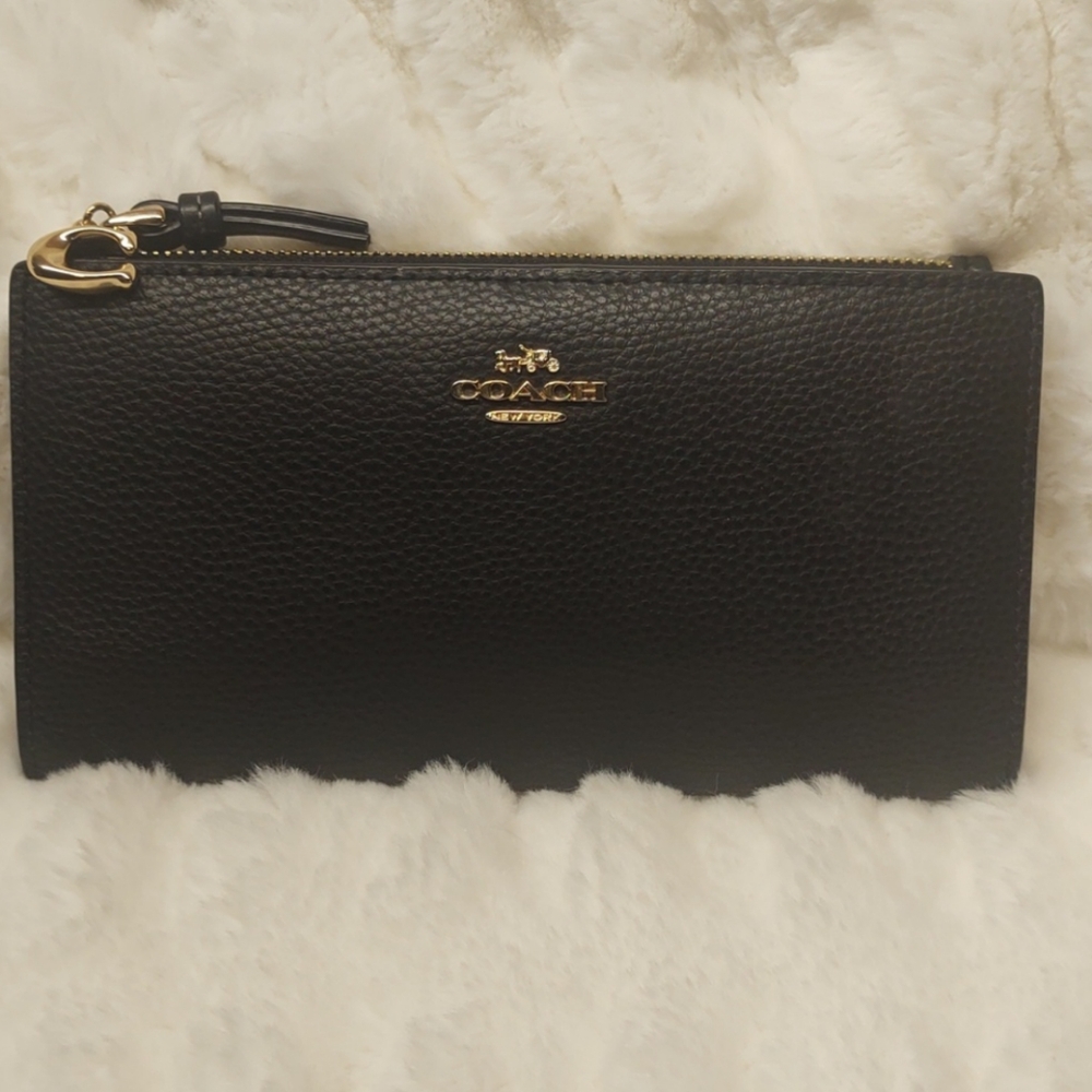 SOLD Coach Long Bifold Snap Charm Wallet Limited Edition - Picture 8 of 8